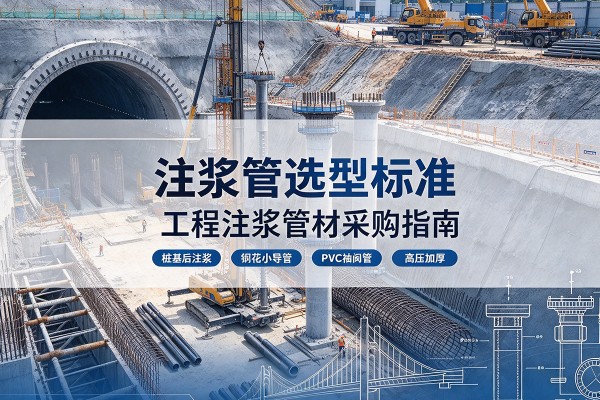 巴东注浆管选型标准