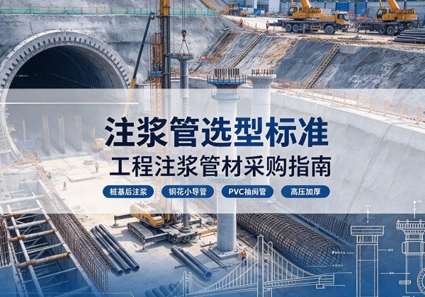 巴东注浆管选型标准